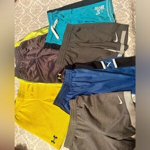 Bulk lot Boys Shorts Size 7 or YS. Nike, Under Armor and more.